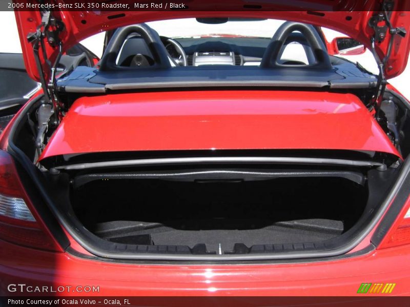 Mars Red / Black 2006 Mercedes-Benz SLK 350 Roadster