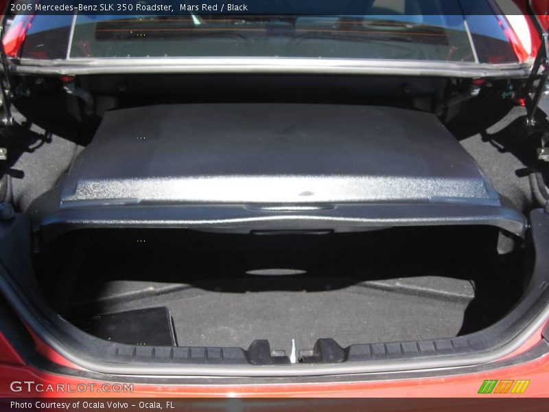 Mars Red / Black 2006 Mercedes-Benz SLK 350 Roadster