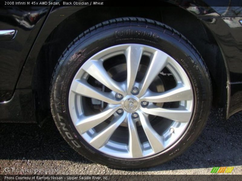  2008 M 45x AWD Sedan Wheel