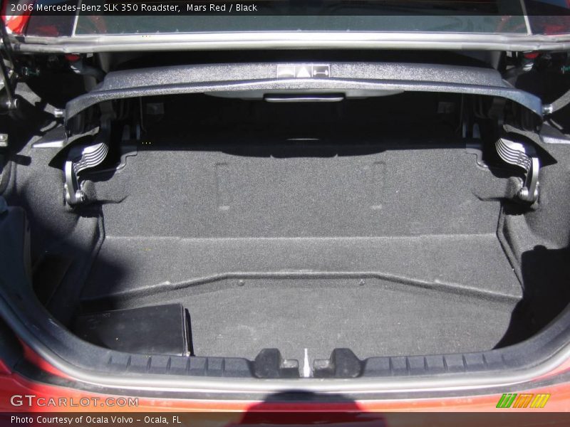 Mars Red / Black 2006 Mercedes-Benz SLK 350 Roadster