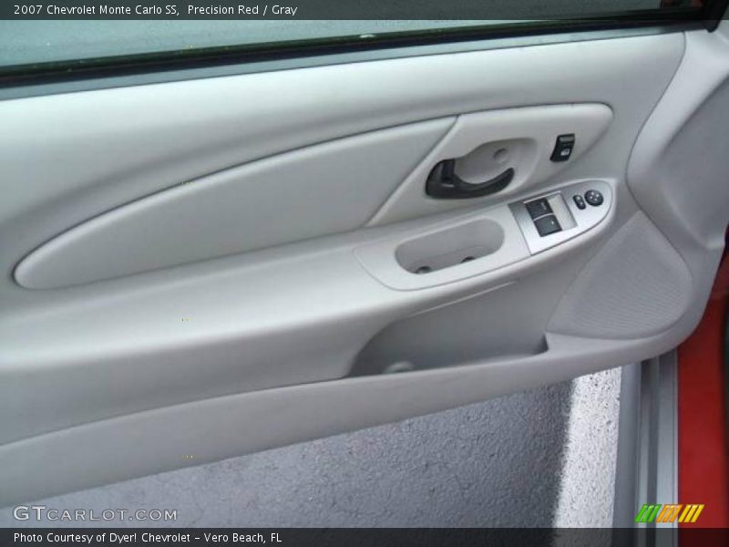 Precision Red / Gray 2007 Chevrolet Monte Carlo SS