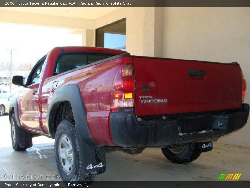 Radiant Red / Graphite Gray 2006 Toyota Tacoma Regular Cab 4x4