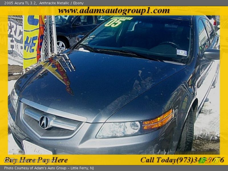 Anthracite Metallic / Ebony 2005 Acura TL 3.2