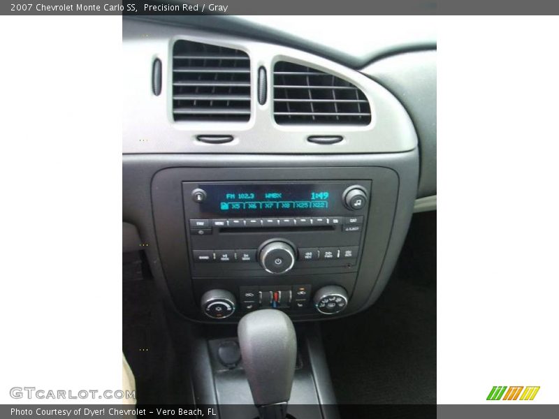 Precision Red / Gray 2007 Chevrolet Monte Carlo SS