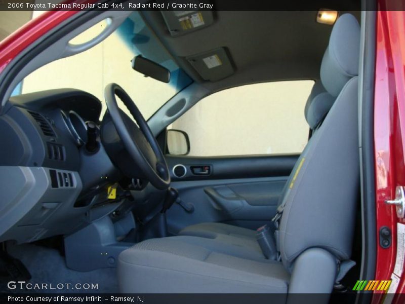 Radiant Red / Graphite Gray 2006 Toyota Tacoma Regular Cab 4x4