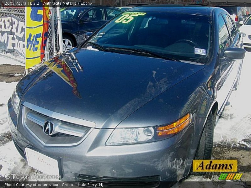 Anthracite Metallic / Ebony 2005 Acura TL 3.2
