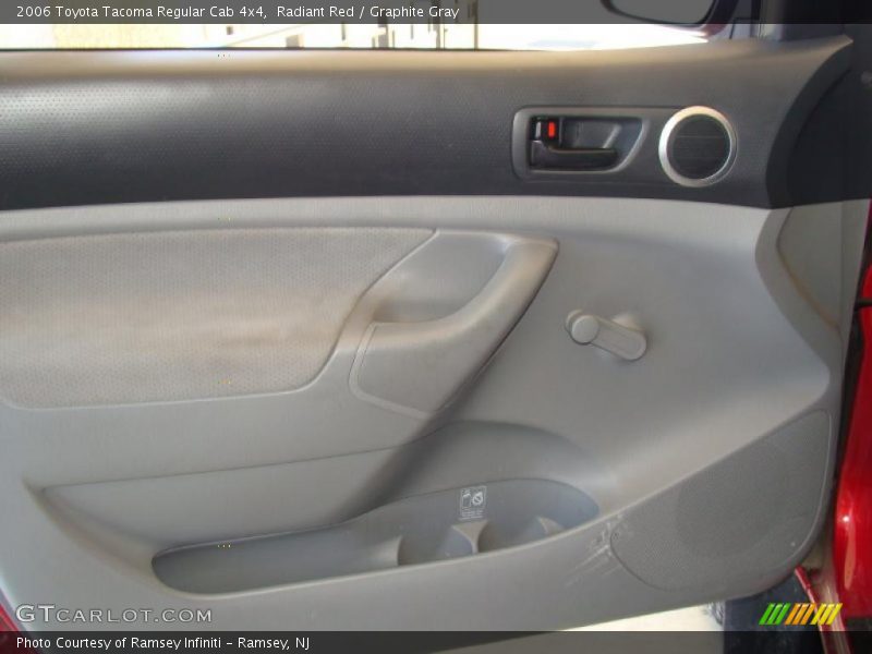 Radiant Red / Graphite Gray 2006 Toyota Tacoma Regular Cab 4x4