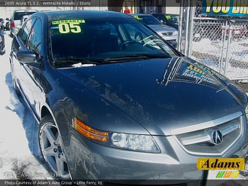 Anthracite Metallic / Ebony 2005 Acura TL 3.2