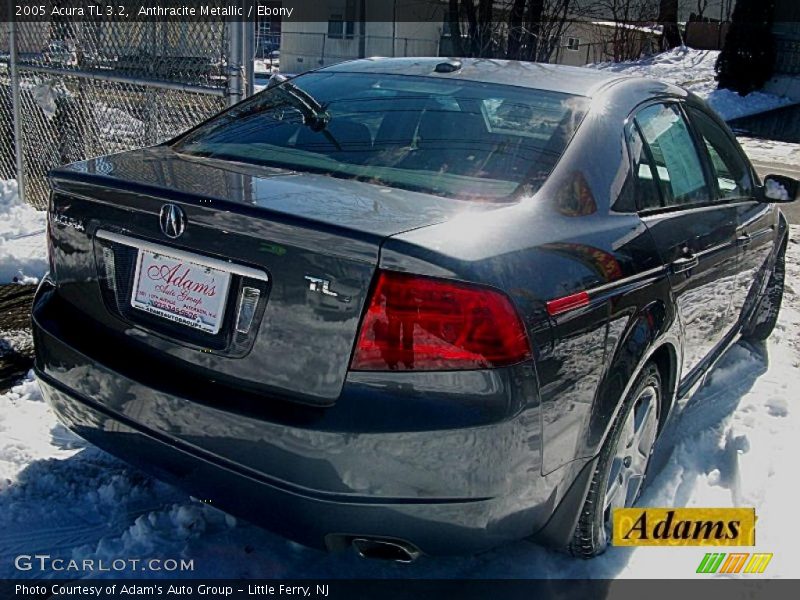 Anthracite Metallic / Ebony 2005 Acura TL 3.2