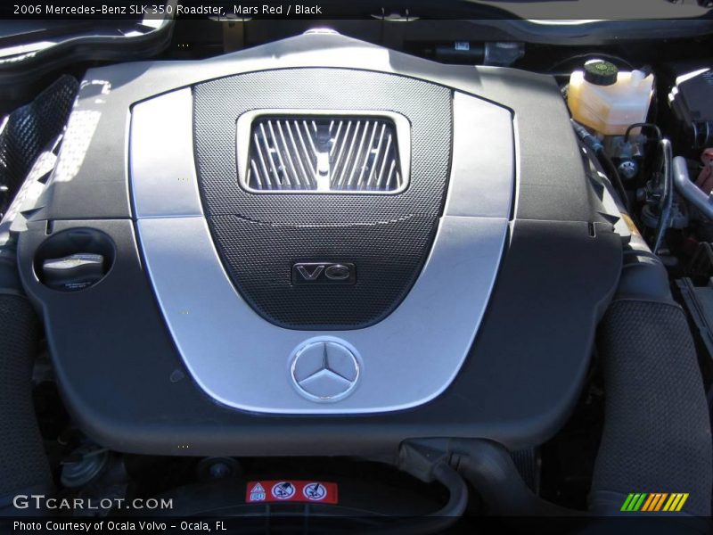 Mars Red / Black 2006 Mercedes-Benz SLK 350 Roadster