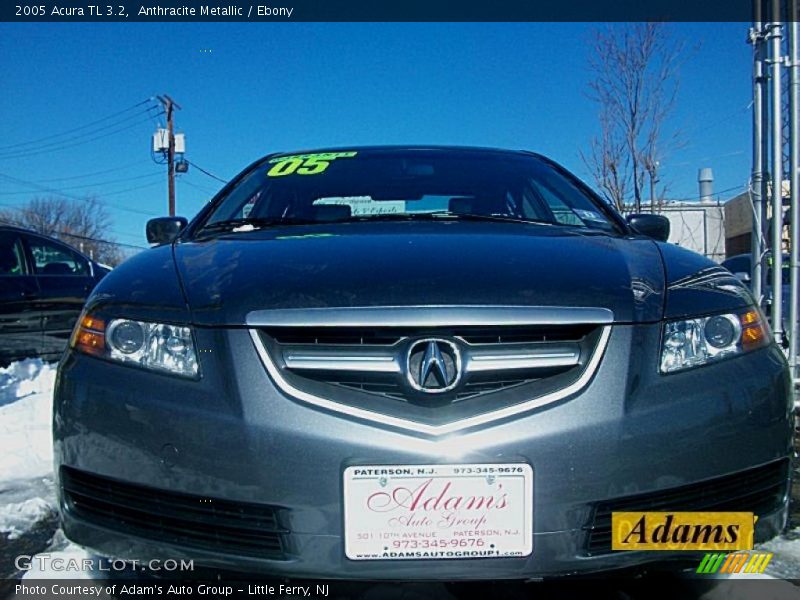 Anthracite Metallic / Ebony 2005 Acura TL 3.2