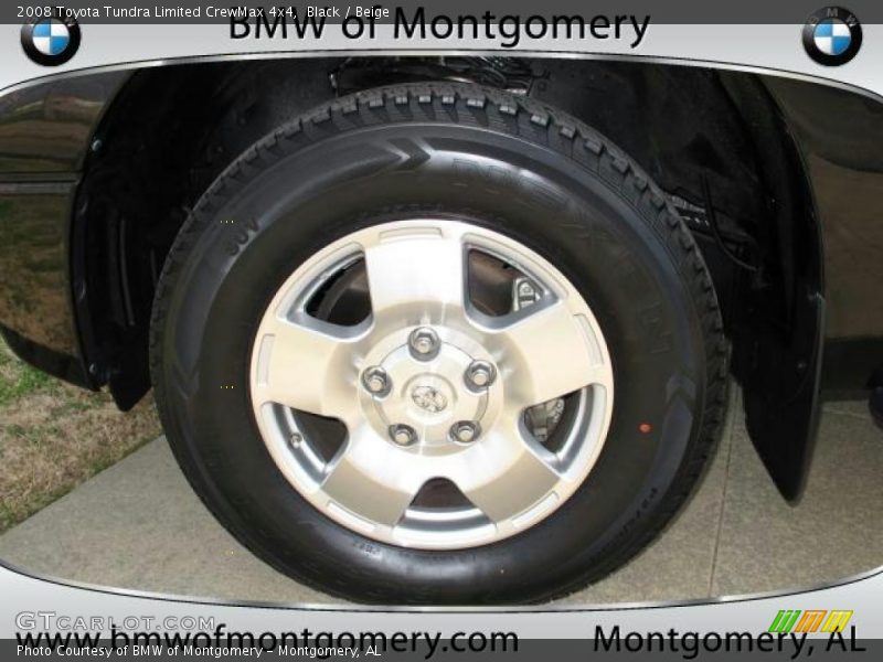 Black / Beige 2008 Toyota Tundra Limited CrewMax 4x4