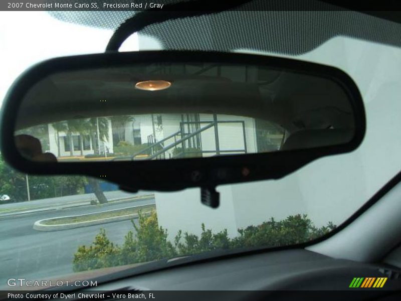 Precision Red / Gray 2007 Chevrolet Monte Carlo SS