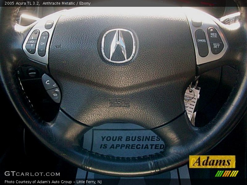 Anthracite Metallic / Ebony 2005 Acura TL 3.2