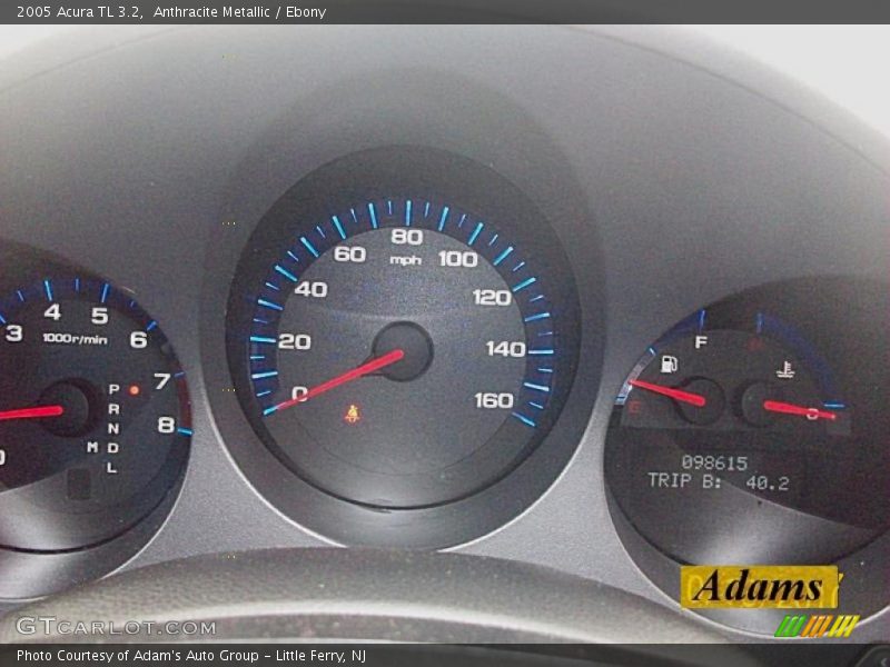 Anthracite Metallic / Ebony 2005 Acura TL 3.2