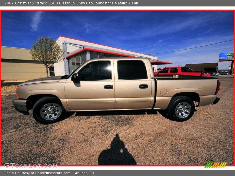 Sandstone Metallic / Tan 2007 Chevrolet Silverado 1500 Classic LS Crew Cab