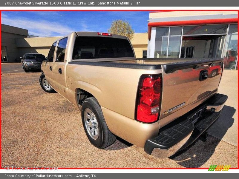 Sandstone Metallic / Tan 2007 Chevrolet Silverado 1500 Classic LS Crew Cab