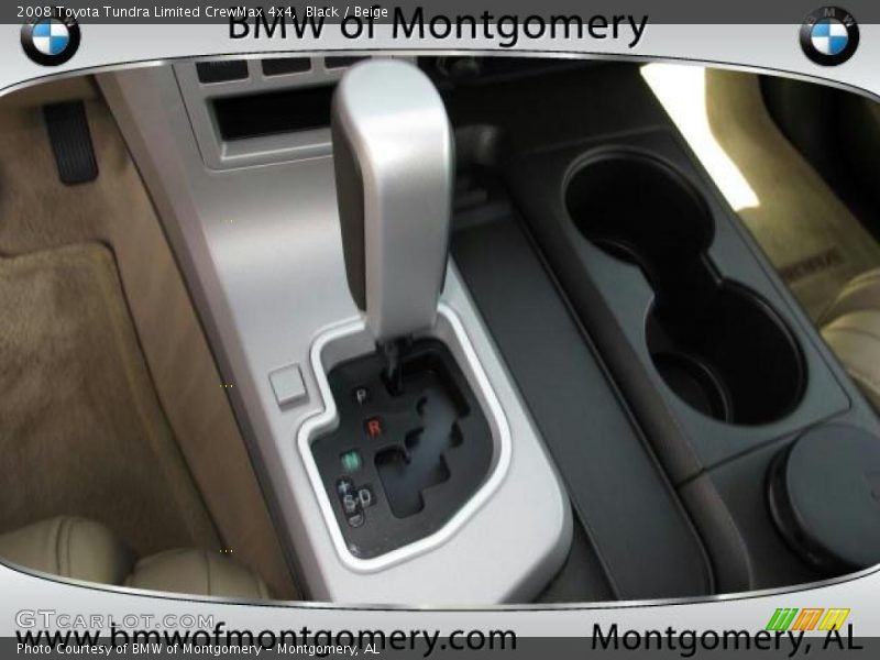 Black / Beige 2008 Toyota Tundra Limited CrewMax 4x4