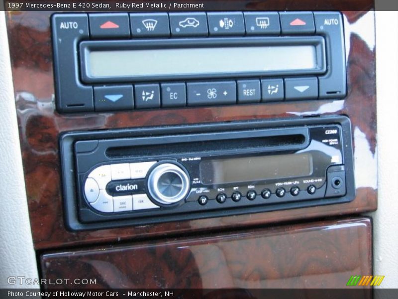 Controls of 1997 E 420 Sedan