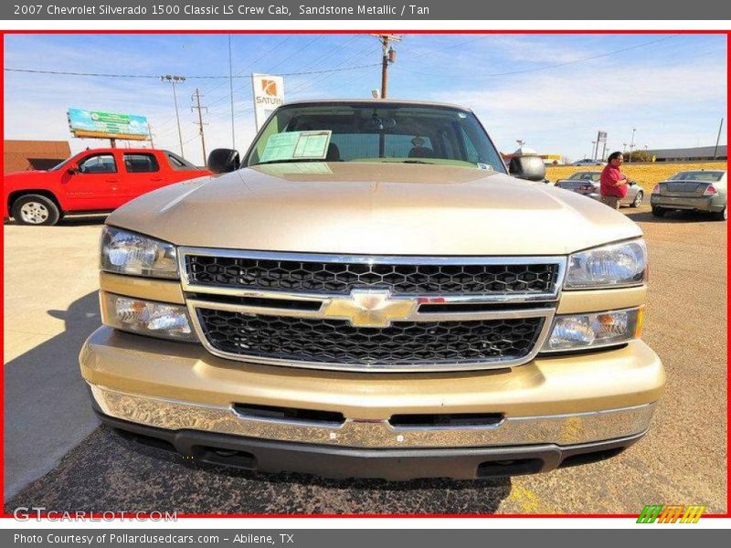Sandstone Metallic / Tan 2007 Chevrolet Silverado 1500 Classic LS Crew Cab