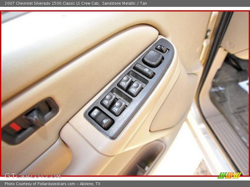 Sandstone Metallic / Tan 2007 Chevrolet Silverado 1500 Classic LS Crew Cab