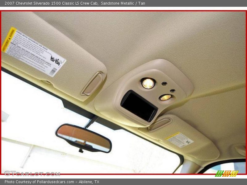 Sandstone Metallic / Tan 2007 Chevrolet Silverado 1500 Classic LS Crew Cab