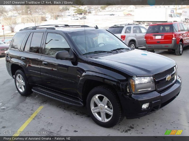 Black / Ebony 2007 Chevrolet TrailBlazer LT 4x4