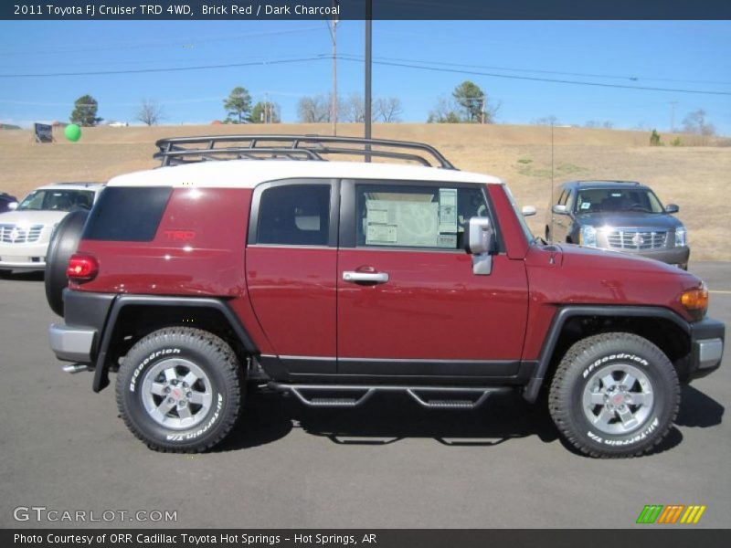 Brick Red / Dark Charcoal 2011 Toyota FJ Cruiser TRD 4WD