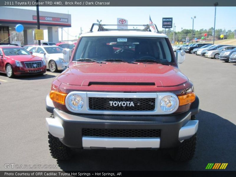 Brick Red / Dark Charcoal 2011 Toyota FJ Cruiser TRD 4WD