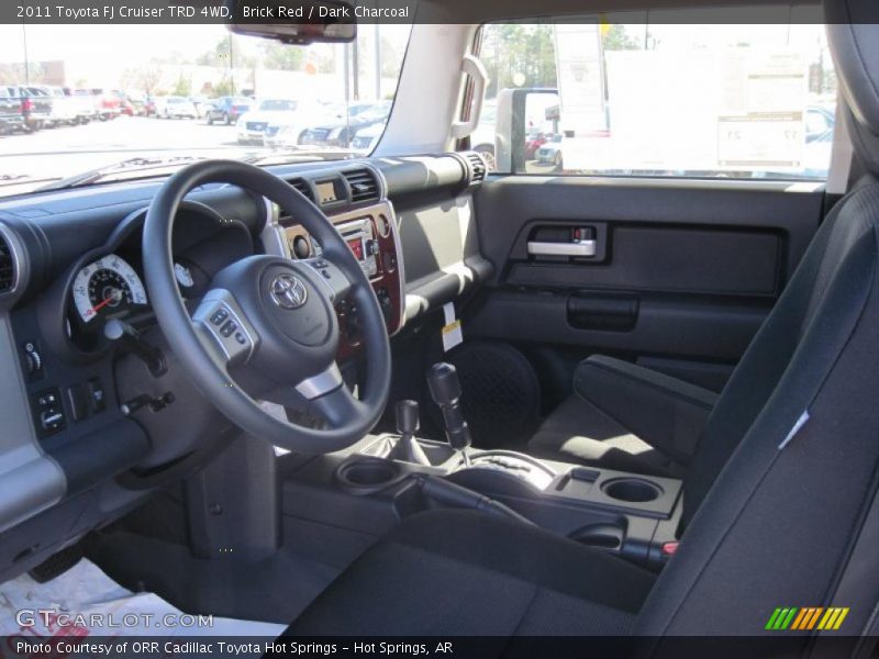 Brick Red / Dark Charcoal 2011 Toyota FJ Cruiser TRD 4WD
