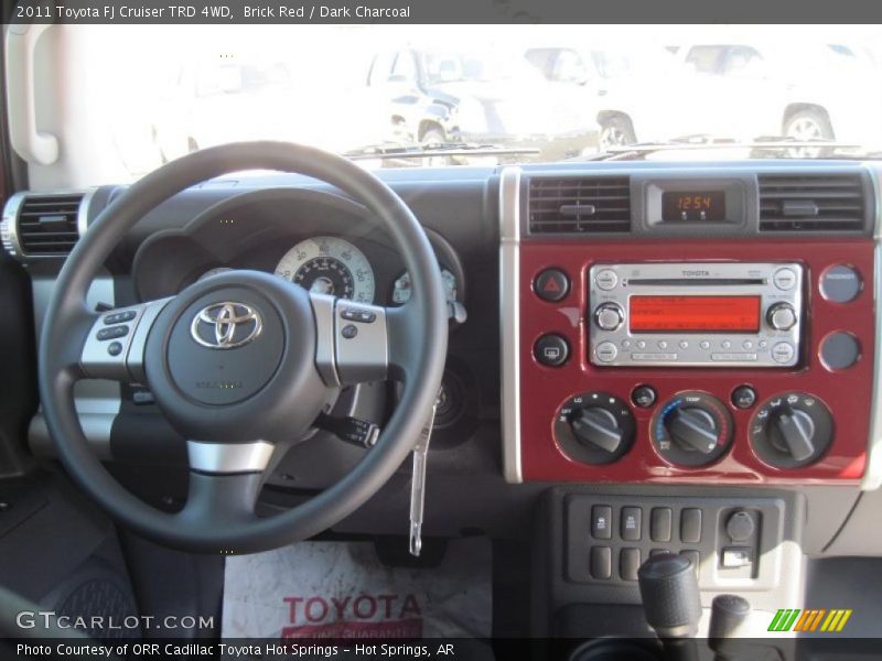Brick Red / Dark Charcoal 2011 Toyota FJ Cruiser TRD 4WD