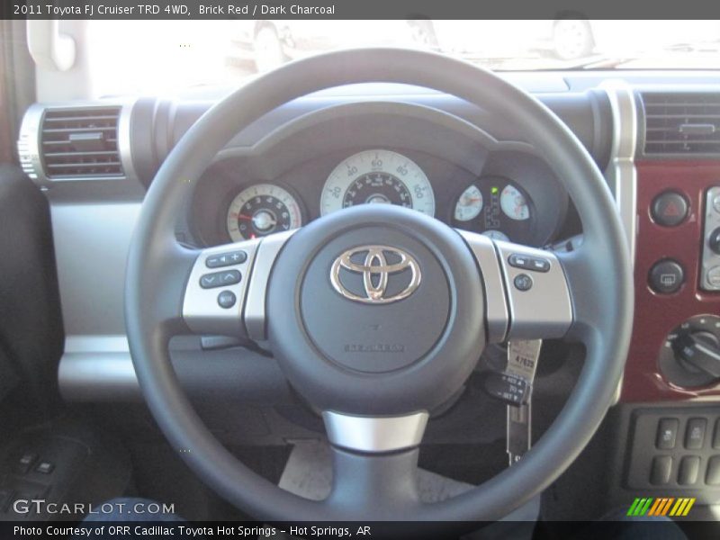 Brick Red / Dark Charcoal 2011 Toyota FJ Cruiser TRD 4WD