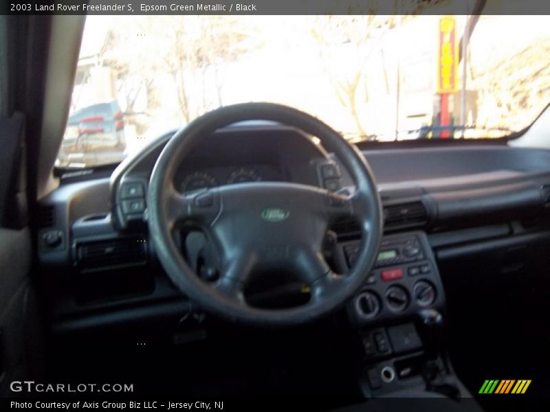 Epsom Green Metallic / Black 2003 Land Rover Freelander S