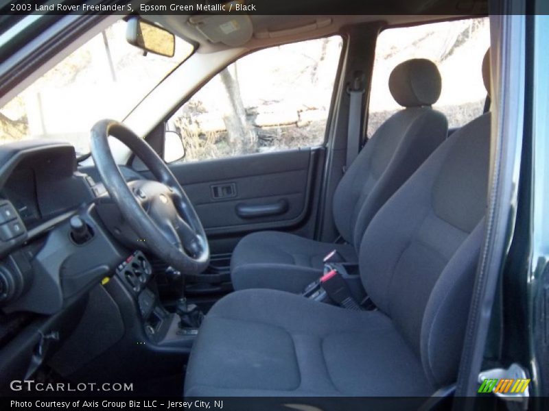 Epsom Green Metallic / Black 2003 Land Rover Freelander S