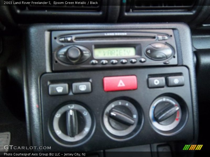 Epsom Green Metallic / Black 2003 Land Rover Freelander S