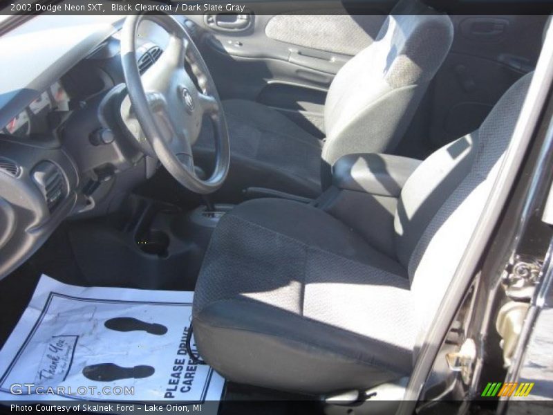 Black Clearcoat / Dark Slate Gray 2002 Dodge Neon SXT