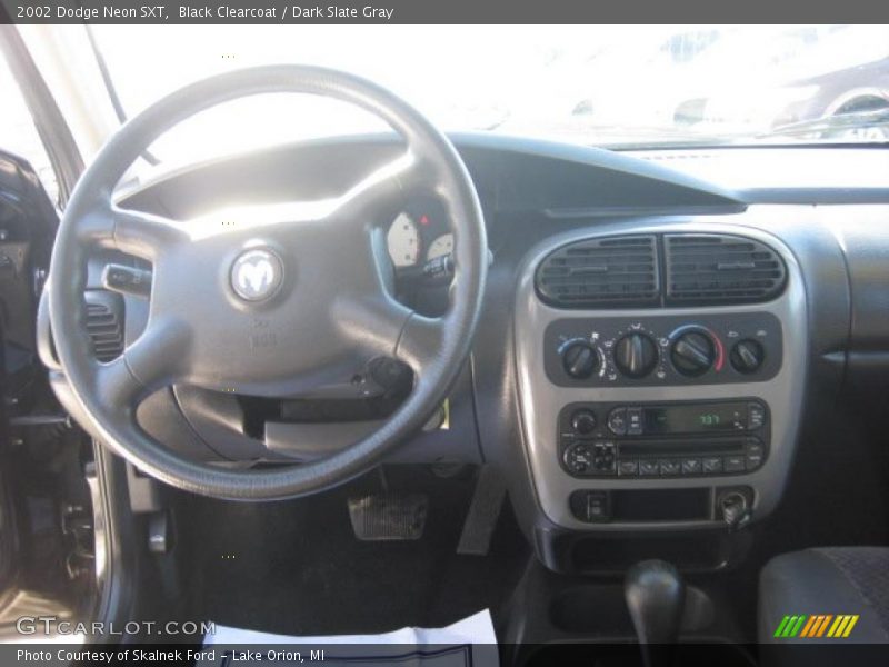 Black Clearcoat / Dark Slate Gray 2002 Dodge Neon SXT