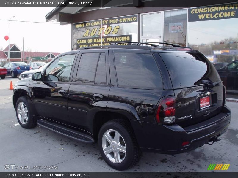 Black / Ebony 2007 Chevrolet TrailBlazer LT 4x4