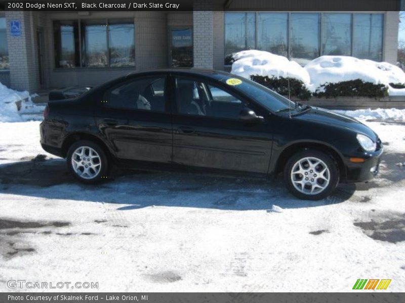 Black Clearcoat / Dark Slate Gray 2002 Dodge Neon SXT