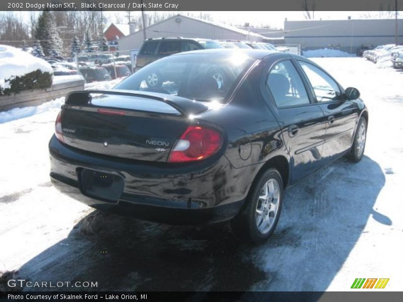 Black Clearcoat / Dark Slate Gray 2002 Dodge Neon SXT