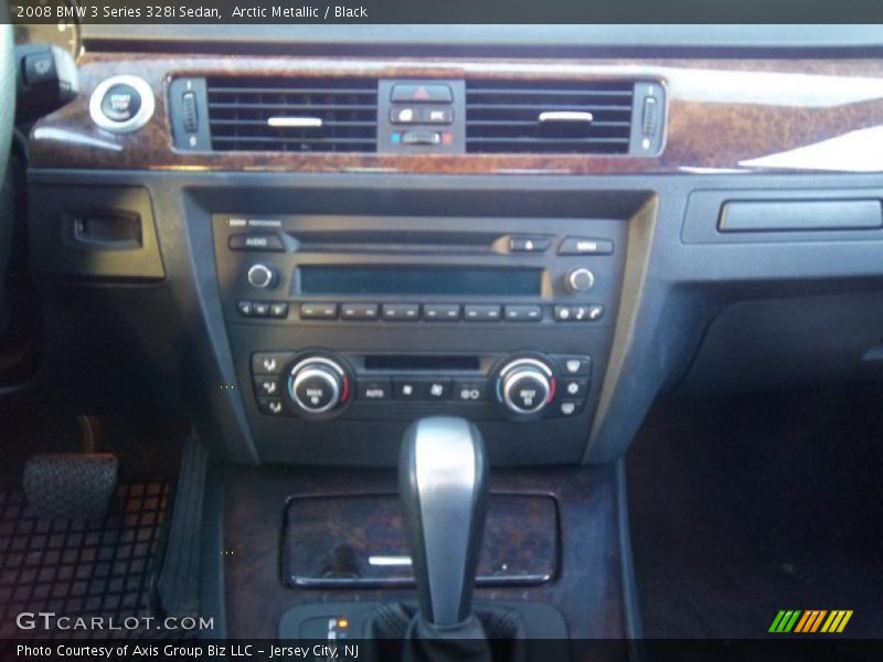 Arctic Metallic / Black 2008 BMW 3 Series 328i Sedan