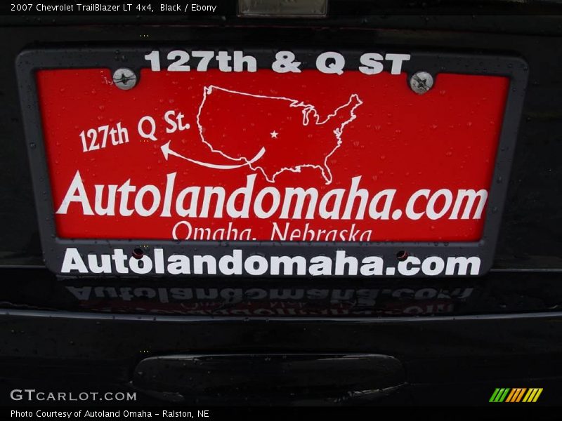 Black / Ebony 2007 Chevrolet TrailBlazer LT 4x4