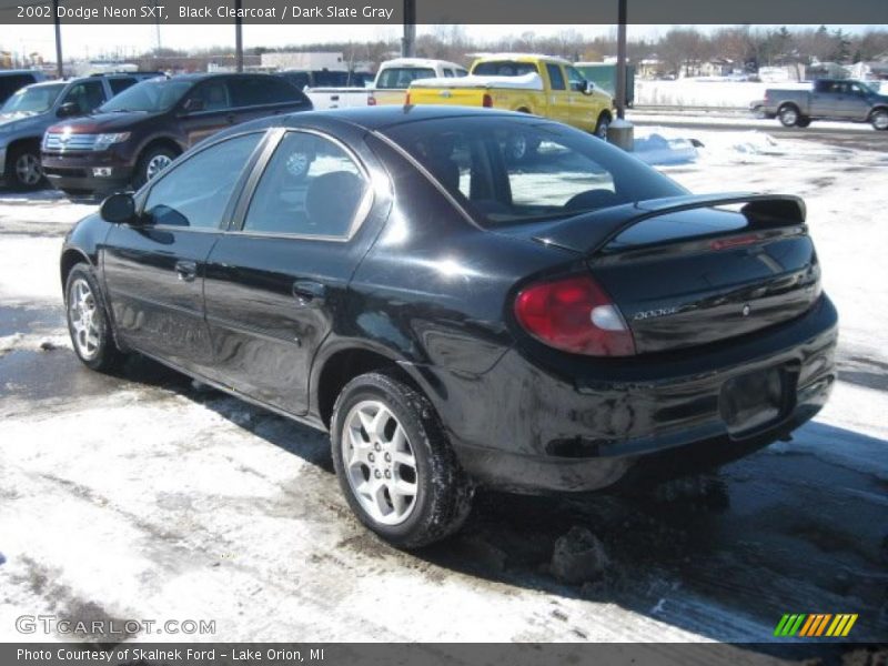 Black Clearcoat / Dark Slate Gray 2002 Dodge Neon SXT