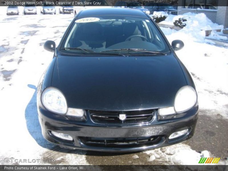 Black Clearcoat / Dark Slate Gray 2002 Dodge Neon SXT