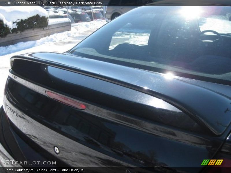 Black Clearcoat / Dark Slate Gray 2002 Dodge Neon SXT
