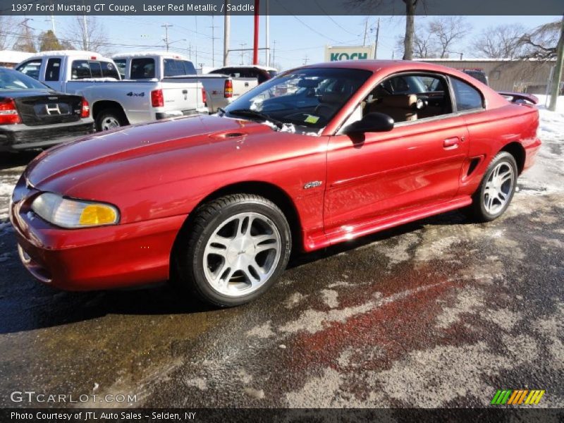Front 3/4 View of 1997 Mustang GT Coupe