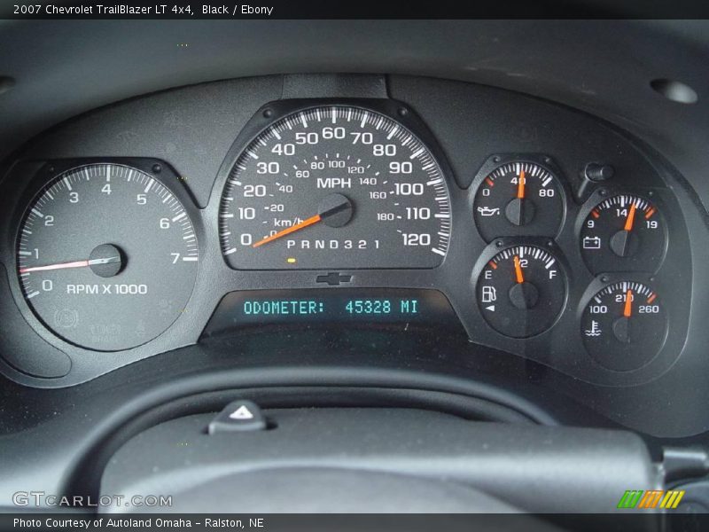 Black / Ebony 2007 Chevrolet TrailBlazer LT 4x4