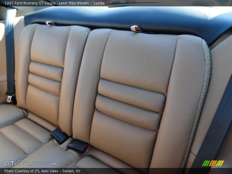 Laser Red Metallic / Saddle 1997 Ford Mustang GT Coupe