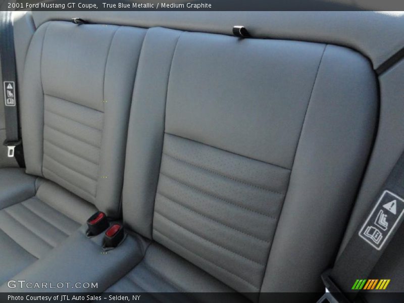 True Blue Metallic / Medium Graphite 2001 Ford Mustang GT Coupe