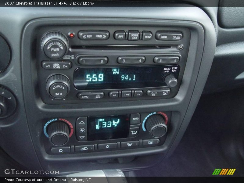 Black / Ebony 2007 Chevrolet TrailBlazer LT 4x4